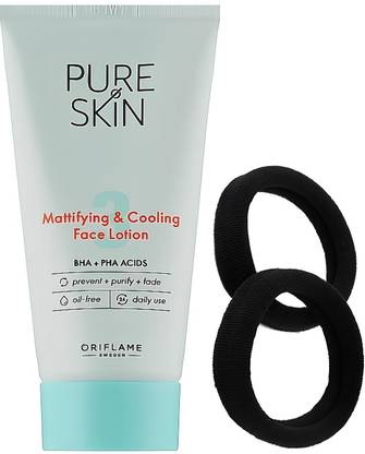 Oriflame PURE SKIN Mattifying & Cooling Face Lotion 50 ml 2 piece