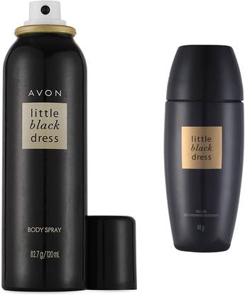 AVON Little Black dress Deodorant 120ML and Little Black Dress Roll on 40Ml