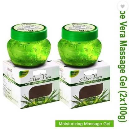 Eletree Aloe Vera Moisturizing Massage Gel 100gm Pack of 2 (200 g)
