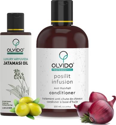 Olvido Combo Of Hair Oil and Conditioner