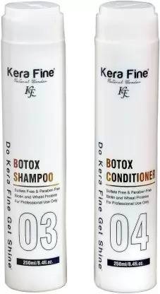 KERA FINE BOTOX SHAMPOO AND CONDITIONER PACK OF 2