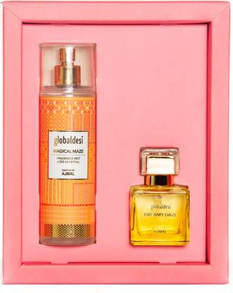 GLOBAL DESI Dreamy Daze Eau De Parfum 50ML & Magical Maze Body Mist 200ML for Women Crafted by