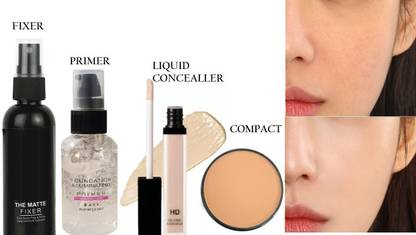 GABBU BEST MAKEUP FIXER SPRAY AND PRIMER COMBO EVER DAILY USE ABLE MAKEUP COMBO