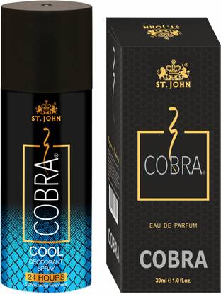 ST-JOHN Cobra Deodorant Cool 150ML & Cobra 30ML Gift Pack