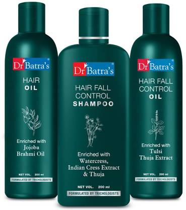 Dr. Batra's hair fall cantrol oil kit