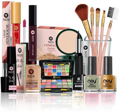 NOY Makeup Kit 15 Pcs Premium Quality 100% Waterproof & Smudge Proof #NO921