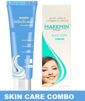 MAKMED ICE CREAM MASK 60 GM + NEWLY LAUNCHED ALOE VERA AND VITAMIN E CREAM (60GM)