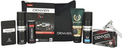 DENVER Blackcode Men's Grooming Kit