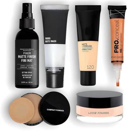 Glowsync Face makeup combo kit of 6 unique beauty products for makeup with hd concealer(Pack of 6)