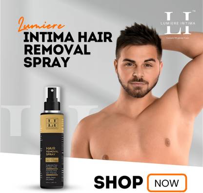 Lumiere Intima Premium Hair Removal Spray Unisex || Painless Hair Removal for Intimate Area Spray