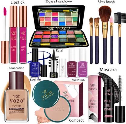 VOZO Makeup Combo Kit One-stop Beauty Package for Professionals 350