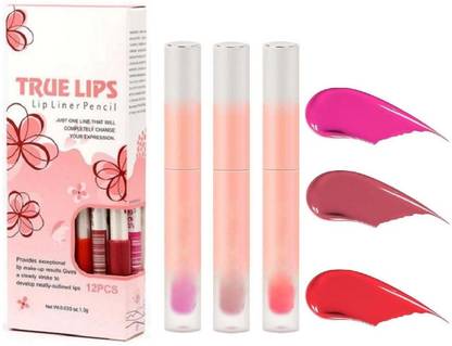 THTC Waterproof Lip Liner and with Lipstick Set