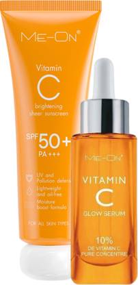Me-On Vitamin C Sunscreen & Face Serum