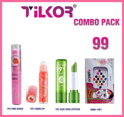 TILKOR cosmetics makeup kit combo -set of 4