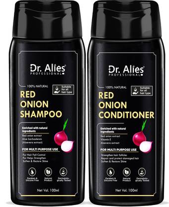 Dr. Alies Professional Onion Shampoo & Onion Conditioner for Hair care