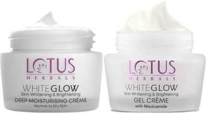 LOTUS HERBALS WG Deep Moisturising Creme_60g + WG Gel Creme_60g