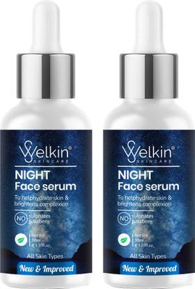 WELKIN Night Face Serum Combo