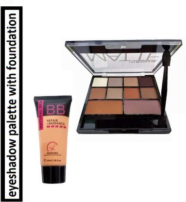 nn natural color shade perfect eyeshadow with foundation perfect pack of 2
