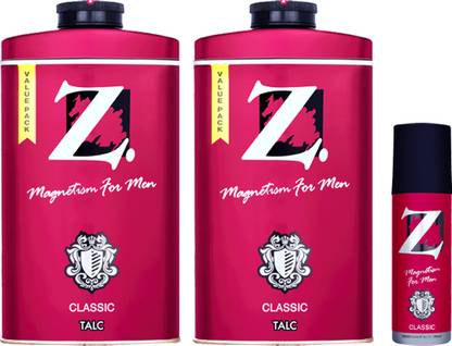 Z - Magnetism for Men Classic Deodorant & Talc l 250g Combo
