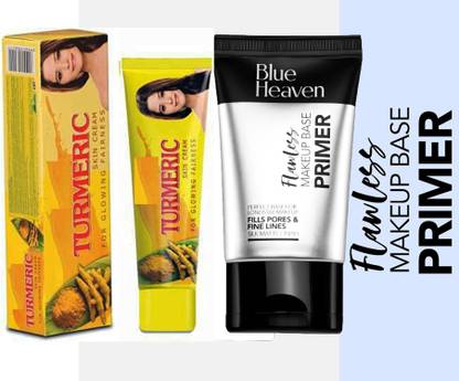 BLUE HEAVEN FACE PRIMER (16ml)+TURMERIC FACE CREAM-50 GM