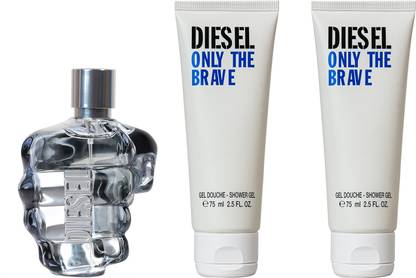 DIESEL Only The Brave Set (Eau de Toilette 125ml + 2 x Shower Gel 75ml)