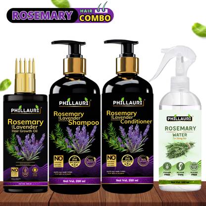 Phillauri Anti Hair Fall Spa Range With Rosemary Hair Growth Combo