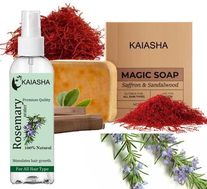 KAIASHA d ten handmade soap bathing soap with rosemary water spray