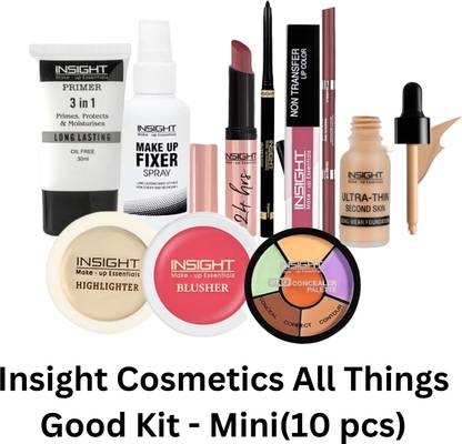 INSIGHTCOSMETIC All Things Good Kit - Mini [10 pcs]  (1 Items in the set)