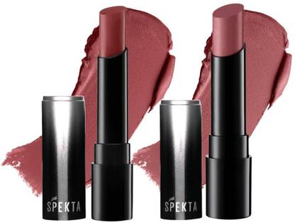 Spekta Everyday Matte Lipstick Pack of 2- 105 Alpha & 108 A-Lister