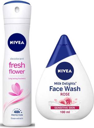 NIVEA Fresh Flower Deo MD Rose FW 100ml
