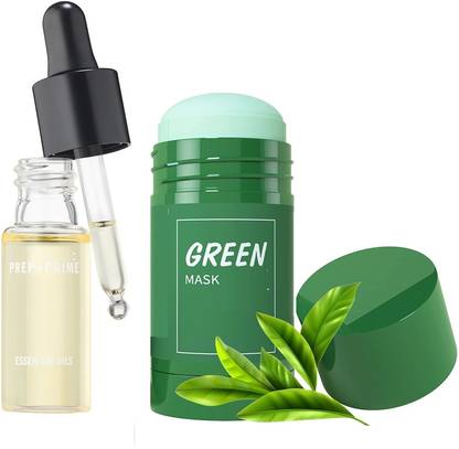 Libline Face Serum For Dark Circles,Green Mask Stick