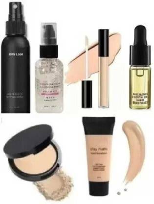 lately MAKEUP COMBO WITH FIXER PRIMER COMPACT FOUNDATION SERUM CONCEALER