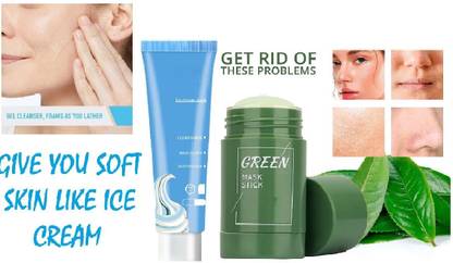 Yuency Green Tea mud Mask Stick And Salicylic Acid Ultra Cleansing Mask