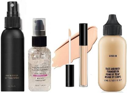 wryak Best Makeup Combo Kit Professional Studio Combo Face and Body Foundation