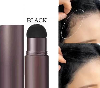 luzimaisa Natural Hairline Powder (Black 01) 2 in 1 Hairline powder line , BLACK