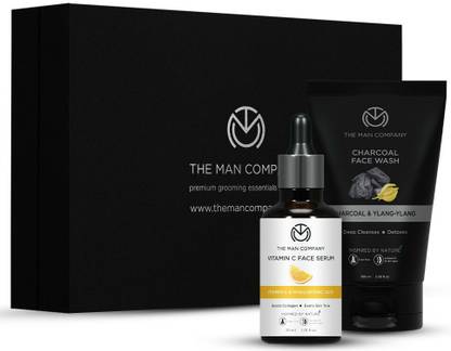 THE MAN COMPANY At Face Value (Charcoal Face wash and Vitamin C Face Serum)