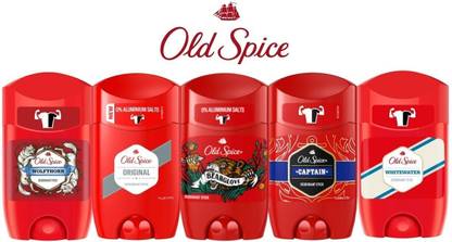 OLD SPICE WOLFTHRON ORIGINAL BEARGLOVE CAPTAIN WHITEWATER Deodorant Stick