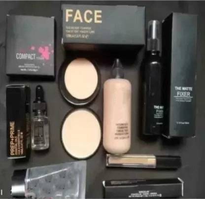 lately MAKEUP COMBO WITH FIXER PRIMER COMPACT SERUM CONCEALER FOUNDATION