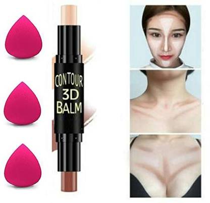 XTREME GLOSSY Contour Stick, 2-in-1 Contour Stick with Blander