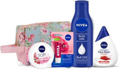नीविया Skin Care Combo with Free Pouch
