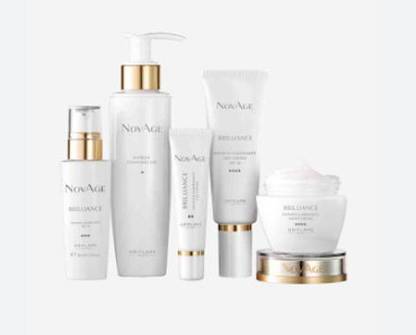 Oriflame novage brilliance infinite set