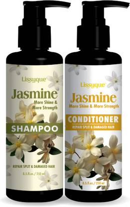 Lissyque Jasmine Shampoo + Conditioner For Shiny Hair & Strengthen Hair