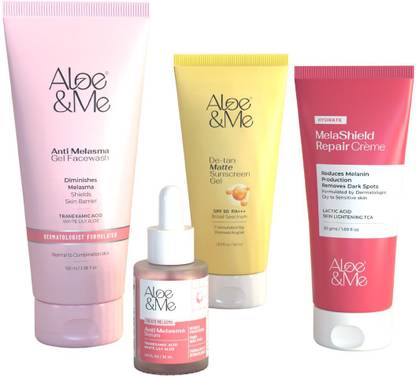 aloe&me 4 step Melasma Kit