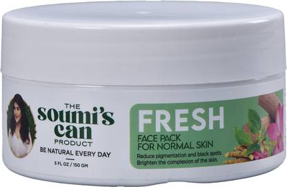 The Soumi's Can Product FRESH FACE PACK (FOR NORMAL SKIN) JAR
