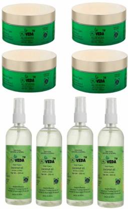 AK Veda Ayurvedic Natural Aloevera Gel For Hair Fall Control and Hair Growth With Natural Herbs