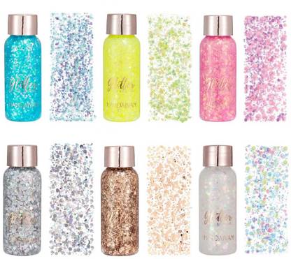 HANDAIYAN Face Body Glitter, Cosmetic Glitter, Nail Glitter, Eye Glitter and Hair Glitter