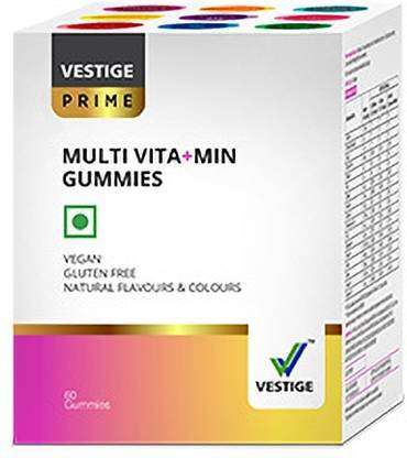 Vestige Prime Multi Vita+Min Gummies 60n Pack Of 2