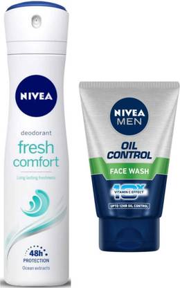 NIVEA Oil Control 100ml FW Fresh Comfort Deodrant