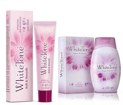 White Tone Face Powder 30g and Face Cream 25g Combo