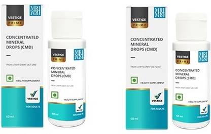 Vestige CONCENTRATED MINERAL DROPS (CMD) 60ML ( PACK OF 2)